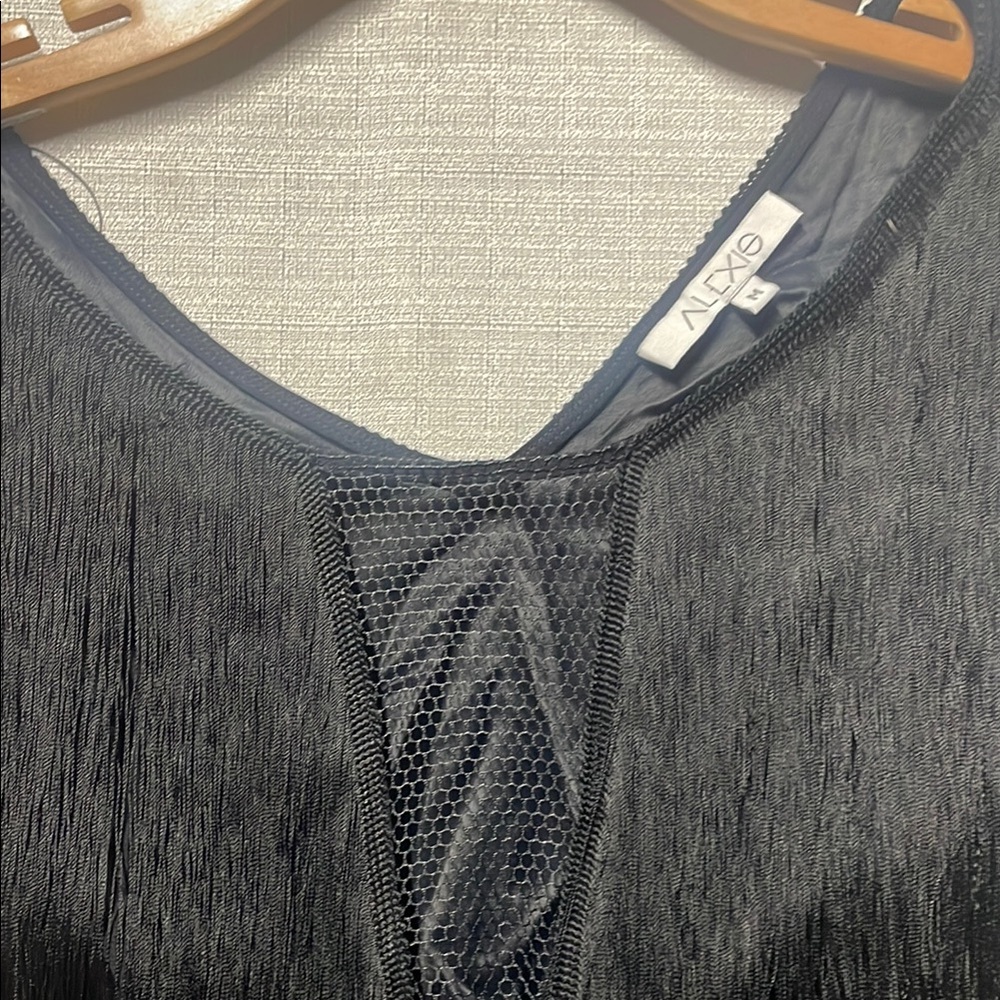 Alexis Black Sheer Blouse